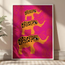 Suche nach rosa elefanten poster Boho