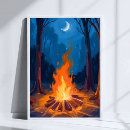 Suche nach lagerfeuer poster Natur
