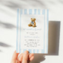 Suche nach teddybär baby party einladungen Aquarell