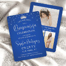 Suche nach königsblau quinceanera einladungen Tochter