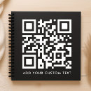 Suche nach qr code notizbuch Schwarz
