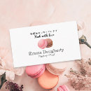 Suche nach macarons visitenkarten Konditor