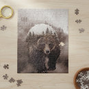 Suche nach braunbär puzzle Wald