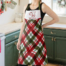 Suche nach tartan kariert schürzen Monogramm