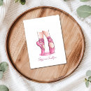 Suche nach ballett kleine grußkarten Rosa