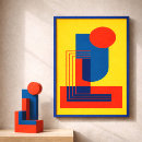 Suche nach geometrische symmetrie poster Abstrakt