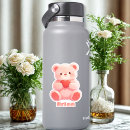 Suche nach personalisierter teddybär aufkleber Valentinstag