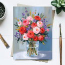 Suche nach blumenmalereien postkarten Blumenstrauß