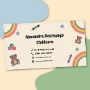 Suche nach teddybären visitenkarten Kinderbetreuung