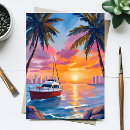 Suche nach miami sonnenuntergang postkarten Aquarell
