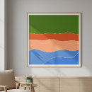 Suche nach abstrakte landschaft poster Strand