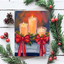 Suche nach weihnachtskerze postkarten Rot