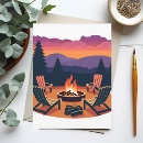 Suche nach lagerfeuer postkarten Im freien