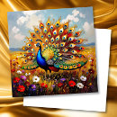 Suche nach blauer pfau karten Vogel