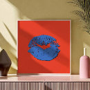 Suche nach blau und orange poster Liebe