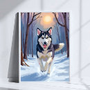Suche nach sibirischer husky poster Winter