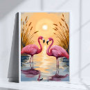 Suche nach rosa flamingos poster Tier