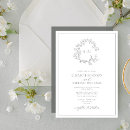 Suche nach green wedding einladungen Klassisch