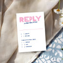 Suche nach bunt rsvp karten Retro