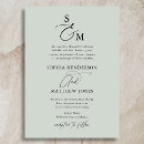 Suche nach mono hochzeit einladungen Monogramm