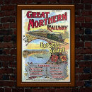 Suche nach vintager zug poster Eisenbahn