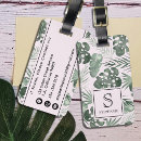 Suche nach palmblatt gepäckanhänger Monogramm
