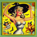 Suche nach retro halloween poster Vintag
