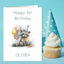 Suche nach waschbär geburtstag karten Für kinder