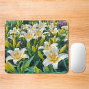 Suche nach weiße lilie mousepads Für sie