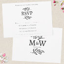 Suche nach initialen rsvp karten Modern