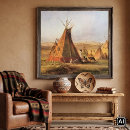 Suche nach teepee poster Tribal