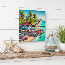 Suche nach beach wanduhren Aquarell