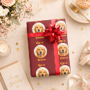Suche nach golden retriever geschenkpapier Hund