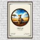 Suche nach gepard poster Wildtiere