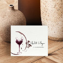 Suche nach weinberg visitenkarten Burgunderrot