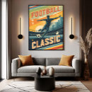 Suche nach american football poster Retro