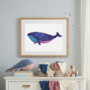 Suche nach wal kinderzimmer poster Blau