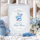 Suche nach blauer gingham einladungen Für alle