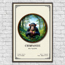 Suche nach schimpanse poster Primat