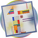 Suche nach kandinsky untersetzer Blau