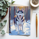 Suche nach husky postkarten Winter