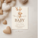 Suche nach neutrale baby party einladungen Teddybär