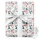 Suche nach sibirischer husky geschenkpapier Santa