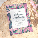 Suche nach abstrakte hochzeit einladungen Paar