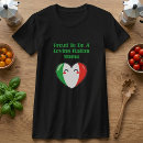 Suche nach italienischer stolz tshirts Für sie