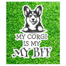Suche nach corgi aufkleber Lustig