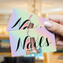 Suche nach manikürist visitenkarten Nagelsalon