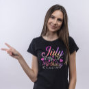 Suche nach juli geburtstag tshirts Frauen