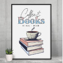 Suche nach vintages buch poster Kaffee