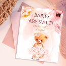 Suche nach rosa teddybär poster Babydusche